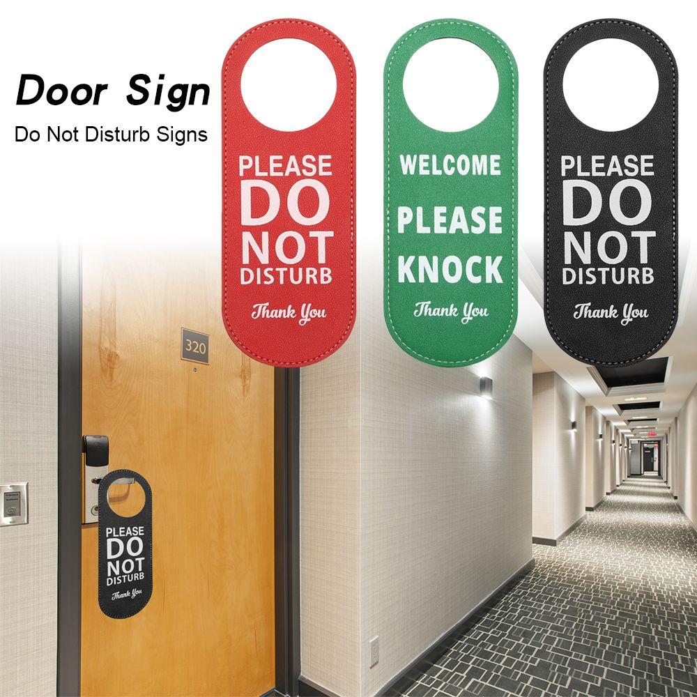 Board Tips Tag Door Hanger Tags Cleaning Label Do Not Disturb Signs Door Knobs Hanger Pendant
