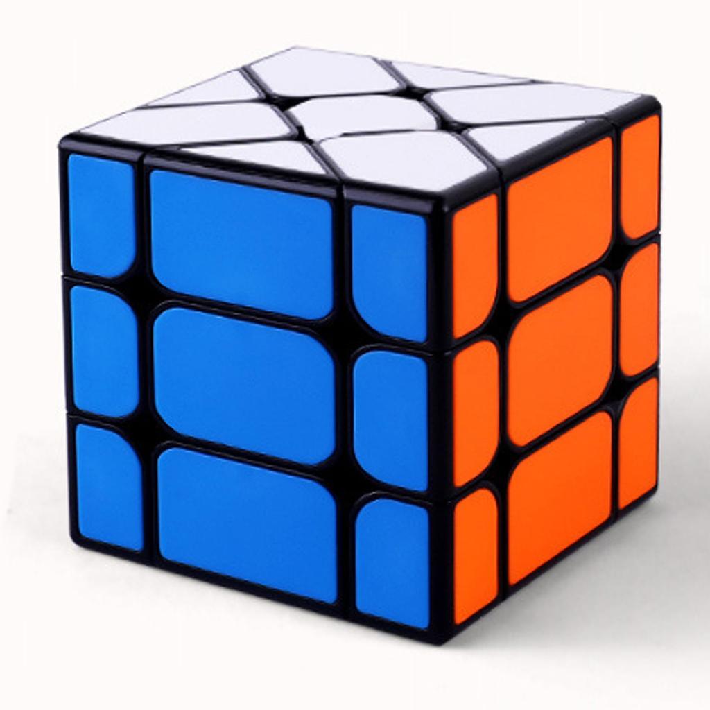 Magic Cube 3x3x3 Стильный куб без наклеек для начинающих Magic Cube Новый сенсорный образовательный куб 3D-головоломка Плавное вращение для детей и пожилых людей Убить путешествие во времени