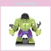 Халк Супергерой Большая Игрушка Экшн Мини Фигурки Строительные Блоки Прочный АБС-пластик Образовательный Подарок для Детей Зеленый Цвет Размер 7 см