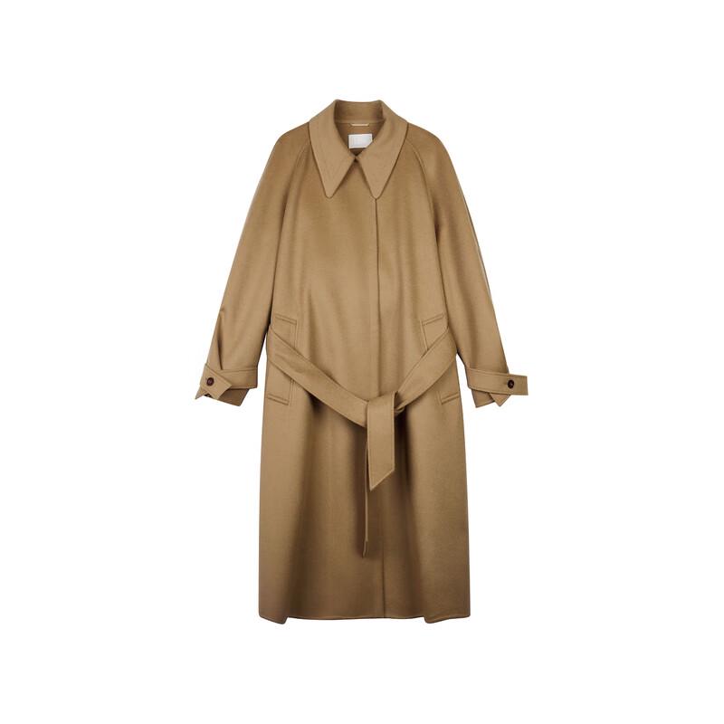 LESS 2023 Cashmere Blend Long Wool Coat