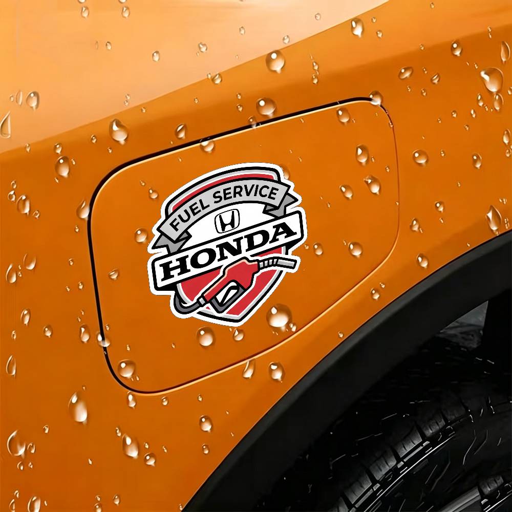 Pgnkd1 ДЛЯ HONDA Универсальная наклейка на крышку бензобака Стиль автомобиля Виниловая наклейка Водонепроницаемая наклейка