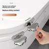 2PCS Toilet Lid Opener Household Toilet Seatl Lid Lifter Sanitary Handle Avoid Touching Toilet Lid Bathroom Accessories Hook