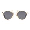 Gucci Statement Gold Alloy Aviator Sunglasses Unisex Couple