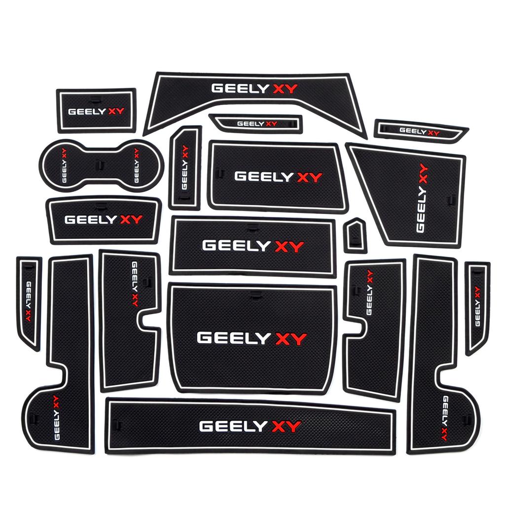 Противоскользящий коврик для паза двери Geely Tugella 2020 - 2025, подставка для стакана, аксессуары для интерьера