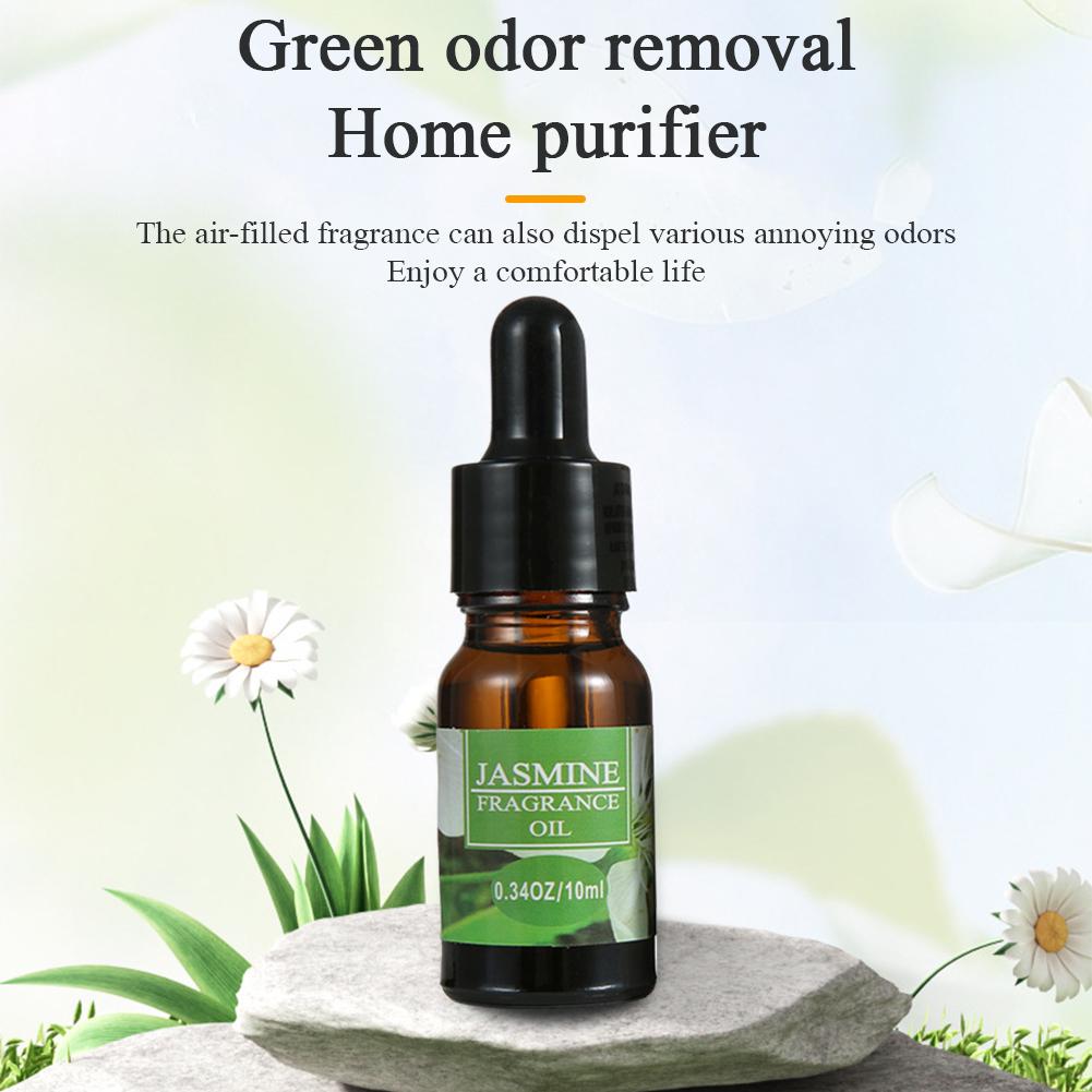 10ml Car Natural Plant Essential Oil for Car Air Freshener Diffuser Humidifier Refill Perfume Flavoring for Car Auto Accessories