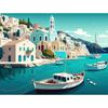 Paint by Numbers Greece 30 X 40 Cm