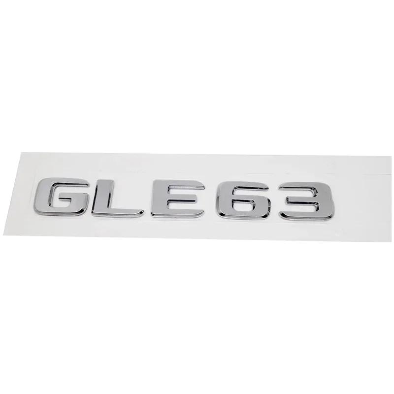 ABS 3D Наклейка-эмблема на задний ящик автомобиля Значок Автомобильный Декаль для Mercedes Benz GLE53 GLE63 GLE300 GLE320 GLE350 GLE500 GLE550 Декорация 6a