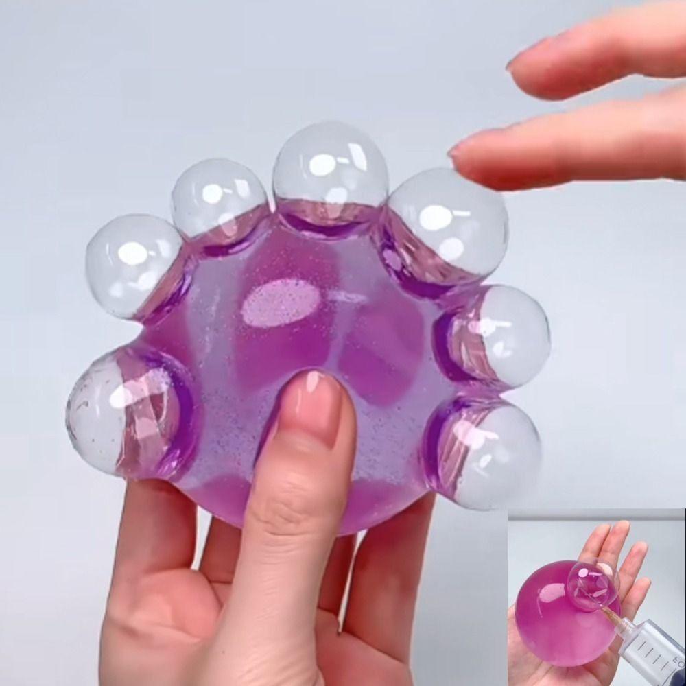 Выдавливание прыщей TPR хрустальный шар твердый пузырь осьминог щипательная игрушка детские игрушки
