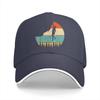 Rock Climbing Retro Sunset Baseball Cap Unisex Hats Women Visor Protection Snapback Mountain Climber Caps