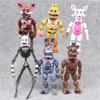Five Nights At Freddys Action Figures Toy Security Breach Series Glamrock Foxy PVC Doll For Kid Gift