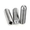10PCS M5 M6 M8-M16 Black Grade 12.9 304 stainless steel Hex Socket Allen Ball Plunger Grub Point Set Screw Bolt