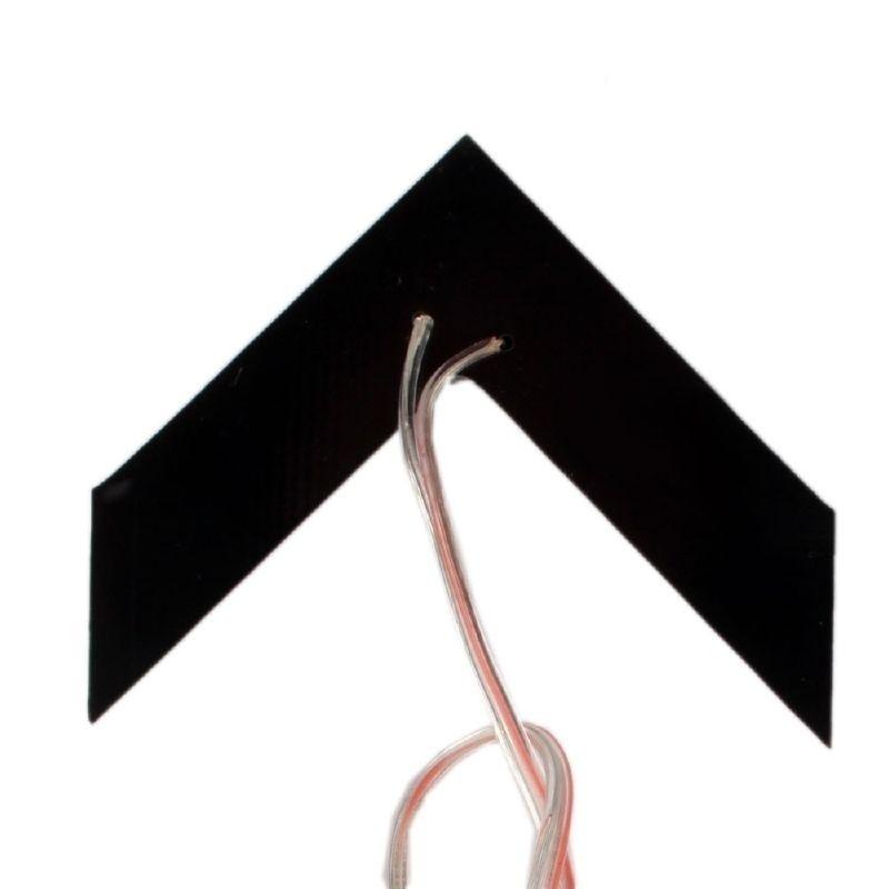 Световая панель-стрелка для зеркала заднего вида автомобиля, индикатор, сигнал поворота, четыре цвета