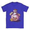 Courage Dog  T-Shirt Summer  100% Cotton T Shirts For Men Harajuku Design Tshirt Short-Sleeve Vintage Tops