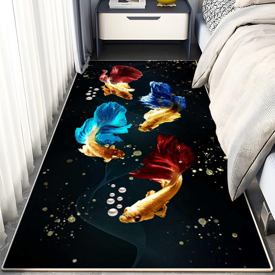 3D ковровая полоса противоскользящий коврик кухонный коврик эркер универсальный спальня прикроватная тумбочка комната