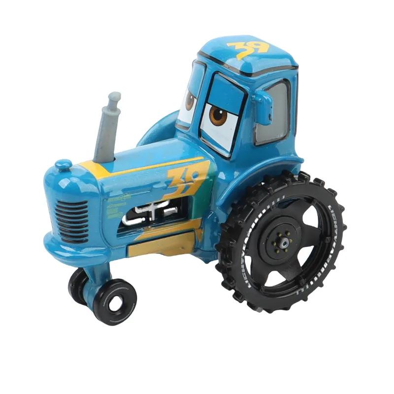 Cars Pixar Cars Lightning McQueen rhapsody matador bulldozer truck Mater harvester 1:55 Diecast Metal Car Model Toy