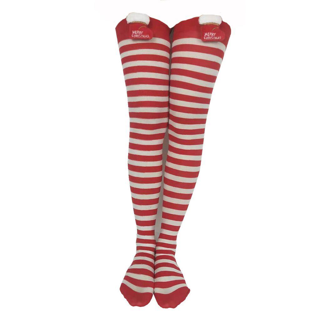 Bow Party Accessories Long tube Stockings Knee socks Christmas