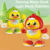 Crawling Training Electric Duck Toy Cute Shape Singing Dancing Toy Dancing Duck Toy Children Gift