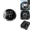 Car Badge Decor Cover Car Gear Shift Knob Cap Auto Gear Knob Cap Auto Interior Accessories For VW Golf Bora Jetta Polo