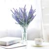 Purple Artificial Lavender Flowers Bouquet Fake Plant For Home Decor Garden Christmas Wedding Decoration Vase Accessories Indoor