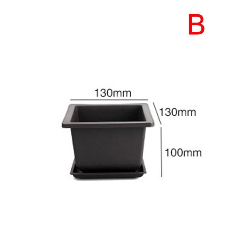Пластиковые горшки для обучения бонсай, цветочные горшки для рассады, кашпо для балкона и сада