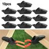 10Pcs Sturdy Tent Clips Outdoor Tarpaulin Clips Anti-Wind Fixed Camping Tent Clamp Clips Crocodile Clip Hook For Outdoor Camp