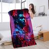 Пляжное полотенце The Weeknd из микрофибры с принтом, для скалолазания, йоги, пляжа, плавания, бега, впитывающее, мягкое
