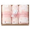 Stylem Imabari Towel Made by Imabari Sakura Monori Towel Set Gift Set of 4 Bath Towel X 1 X Face Towel X 2 X Cherry Blossom Dyed Made In Japan
