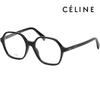 Celine Eyeglass Frame CL50089I 001 Black Horn-rimmed Square Oversized Fit