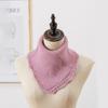 Windproof Knitting False Collar Detachable Triangle Scarf Casual Head Neck Warm Cover  Women