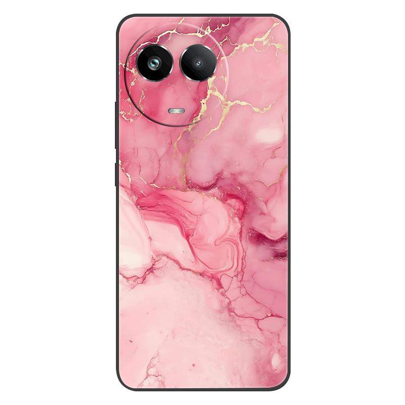 Для Realme 11 11X 5G Чехол Мраморный Мягкий Матовый Силиконовый Задняя Крышка Для Realme C67 5G V50 V50S Narzo 60X Полный Чехол Для Телефона Coque Fundas