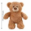 Soft Brown Bear Plush Toy Cartoon Bear Stuffed Dolls Animal Bear Plush Doll  Festival Party Decor