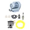 Professional Lawn Mower Parts Backpack Blower Replacement 1Set for Troy-Bilt TB4BP TBP6160 TB4BPEC 753-05676A Carburetor