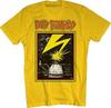 Новая Оригинальная Bad Brains Capitol Strike Легкая Желтая Панк-Группа Футболка Унисекс Футболка