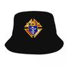 Custom Knights Of Columbus Bucket Hats Women Unisex Outdoor Sun Summer Fisherman Cap