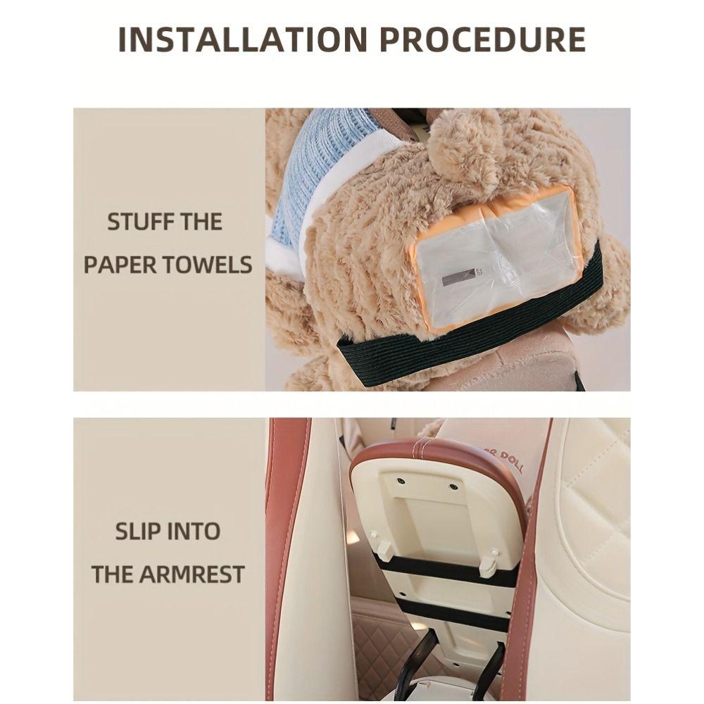 Originality Design Car Trash Can Multi-Functional Car Storage Organizer Car Armrest Area