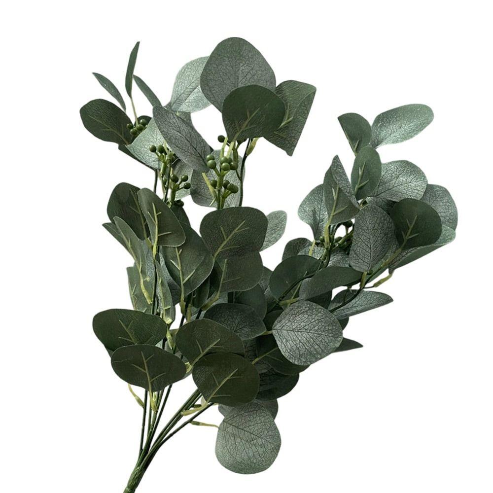 with Berries Artificial Apple Leaves Multicolor Faux Plant Leaves Wedding Decoration