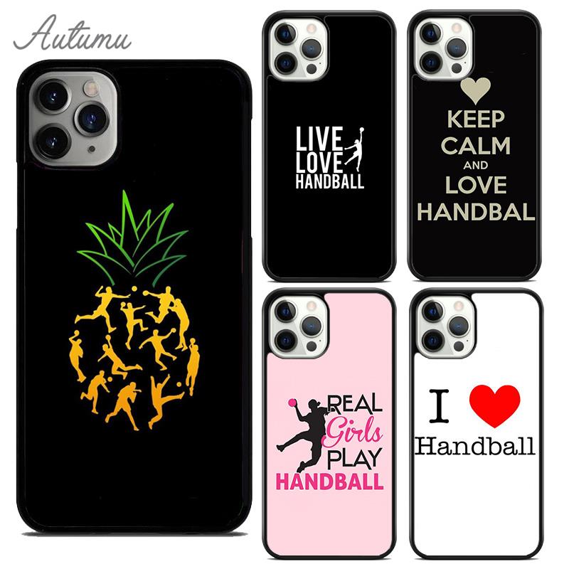 Чехол для телефона Handbal Sport для iPhone 17 Air 15 16 16e 11 12 13 14 Pro Max Plus Cover coque Fundas Shell