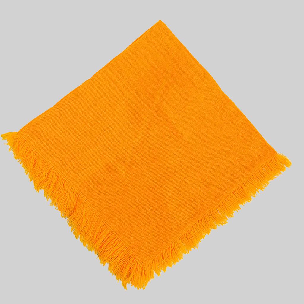 Popular Rural Headwrap for Adult Unisex Fashion Solid Color Furry Trim Headcover Breathable Thin Bandanas for All Age