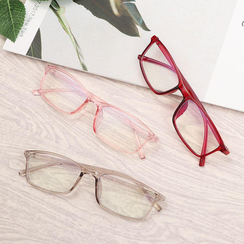 Fashion Portable Vintage Anti-Blue Light Glasses Eyeglasses Ultra Light Frame Eyeglasses Protection