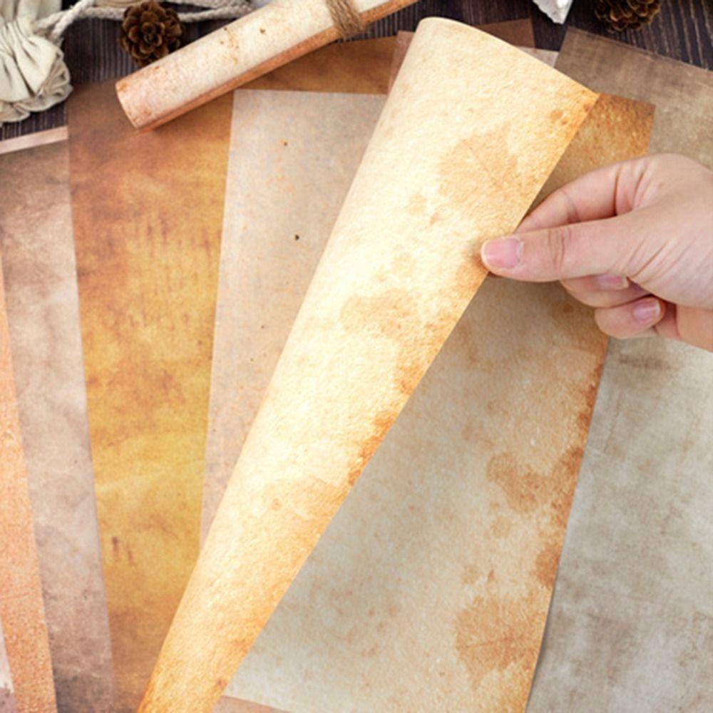 50 Sheets Classical Stationery Writing Paper Simple Pirate Scrolls Drawing