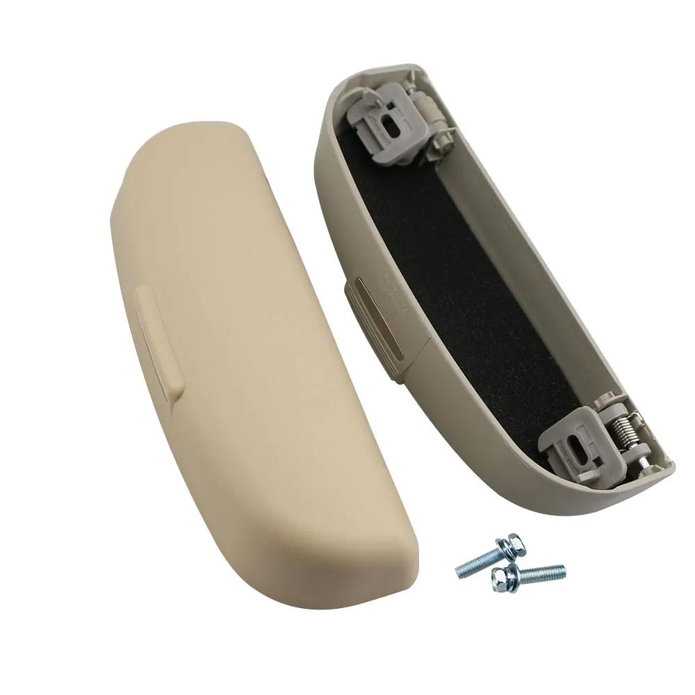 Car Glasses Case for Mitsubishi Outlander ASX Pajero Sport Sunglasses Holder Clip Eyeglasses Storage Box Organizer Accessories