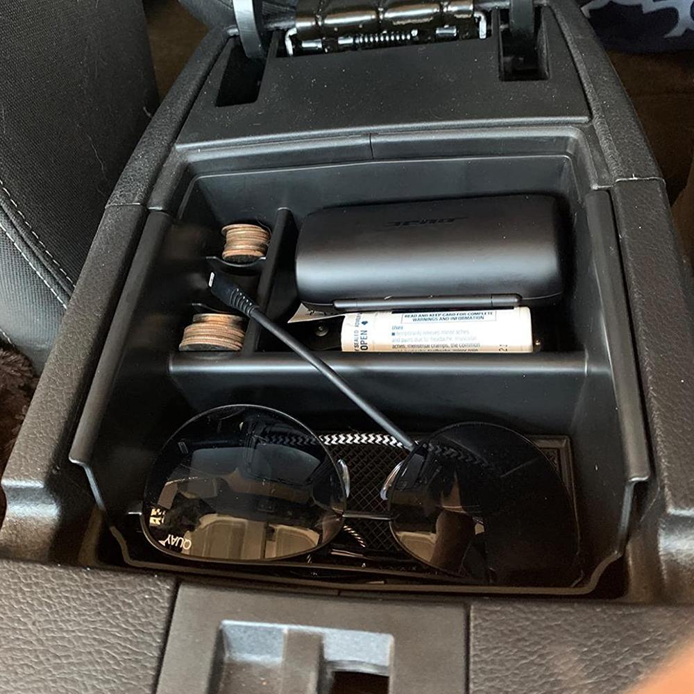 Ящик для хранения в подлокотнике для Jeep Wrangler JK 2011, 2012, 2013, 2014, 2015, 2016, 2017, органайзер для центральной консоли, держатель, лоток