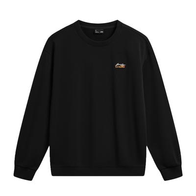 Спортивная серия Lifestyle от Li Ning Свободный крой Круглый вырез Парный свитшот Унисекс tops AWDW685-3