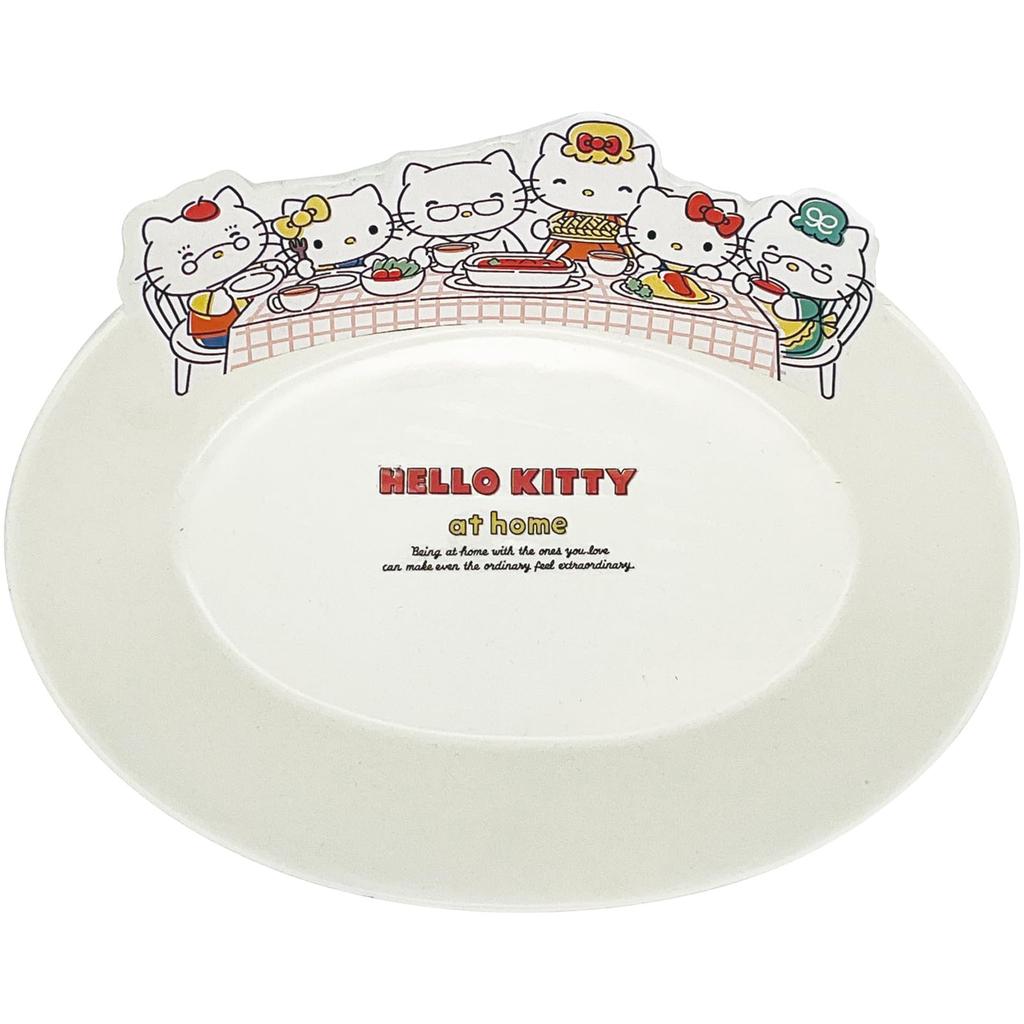 Sanrio At Home Hello Kitty Home Dinner Plate Plate 24 X 5 Cm Characters Tableware Kitty Goods Miscellaneous Goods Birthday Gift White San4569 "Kitty