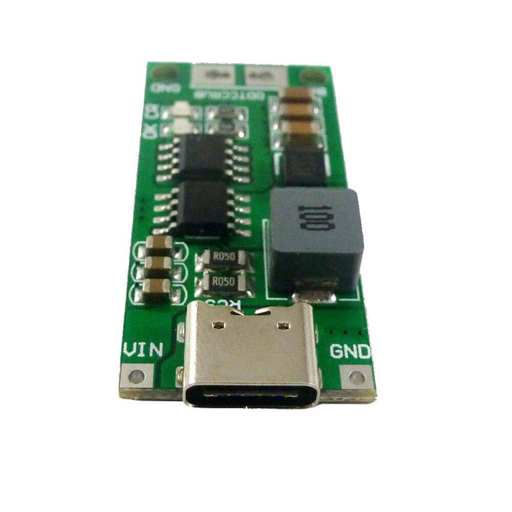 Многоэлементный 2S 3S 4S Type-C до 8,4 В 12,6 В 16,8 В повышающий литий-полимерный литий-ионный зарядное устройство 7,4 В 11,1 В 14,8 В 18650 литиевая батарея