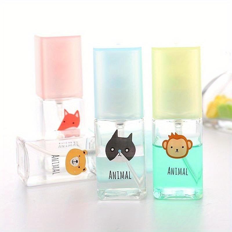 1 шт. 50 мл Дорожный прозрачный мультяшный пластиковый спрей Многоразовая бутылка Маленькая мини пустая Многоразовая Ск ЛС