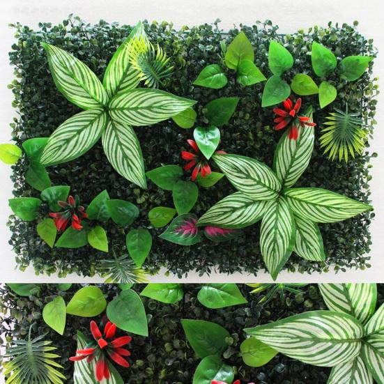 40x60 см искусственные растения настенная панель реалистичная искусственная зелень трава настенный фон украшение внутренний открытый сад уединение задний двор изгородь экран