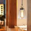 Pendant Ceiling Light Glass Shade Lighting Vintage Hanging Kitchen Room Dining