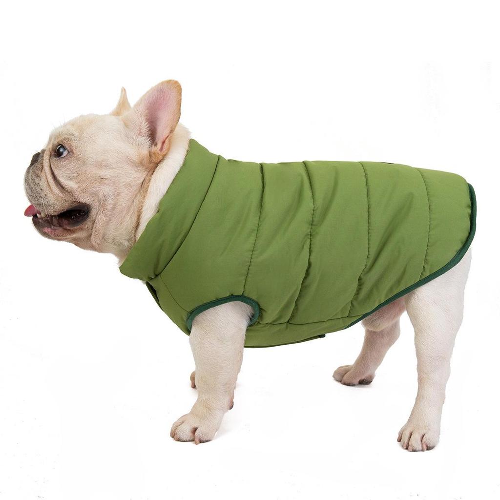 Pet Autumn/Winter Cotton Coat for Bulldogs, Pugs, Basset Hounds, Shar Peis