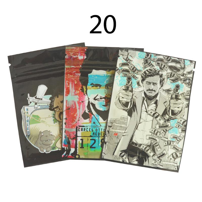 10 шт. самозапечатывающиеся пакеты, закрывающиеся маленькие конфеты, брелки, капсулы, упаковочные пакеты на молнии